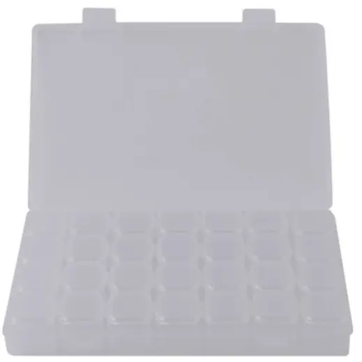 28-Slot Diamond Painting Storage Open Front